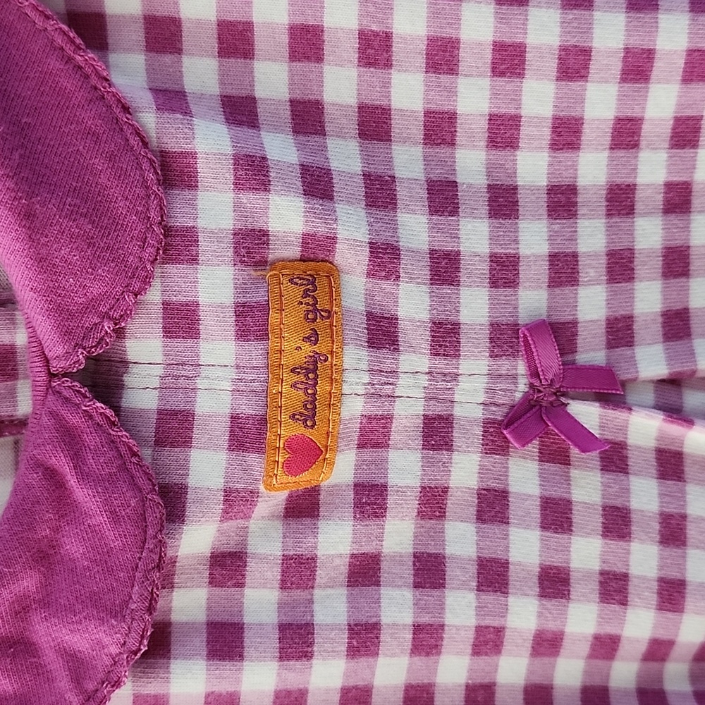 Carter's Gingham Girl Dress, 12M - Picture 3 of 6